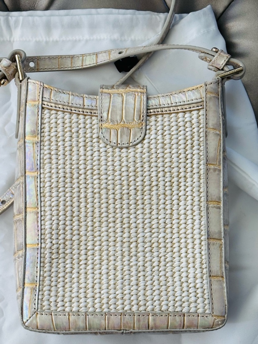 Brahmin Marley crossbody Tiramisu NEW - Picture 7 of 8